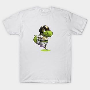 American Football Dinosaur - Tyrannosaurus Rex T-Shirt